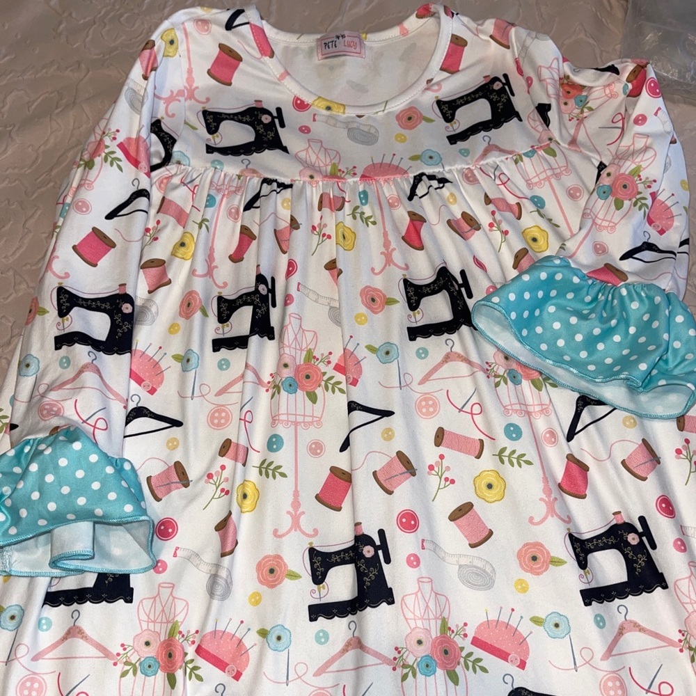 Girls Oh Sew Cute Dress!